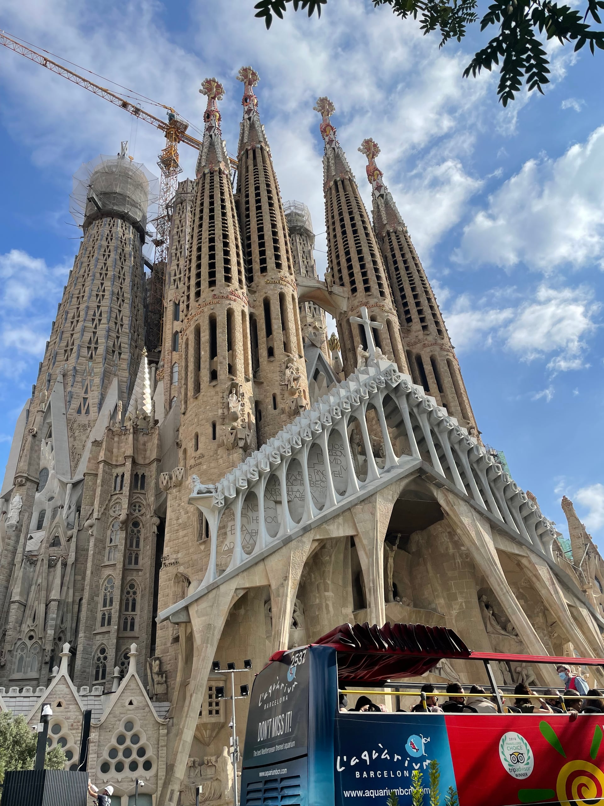 Sagrada Família, Barcelona — Startpunkt vieler Westmittelmeer-Routen