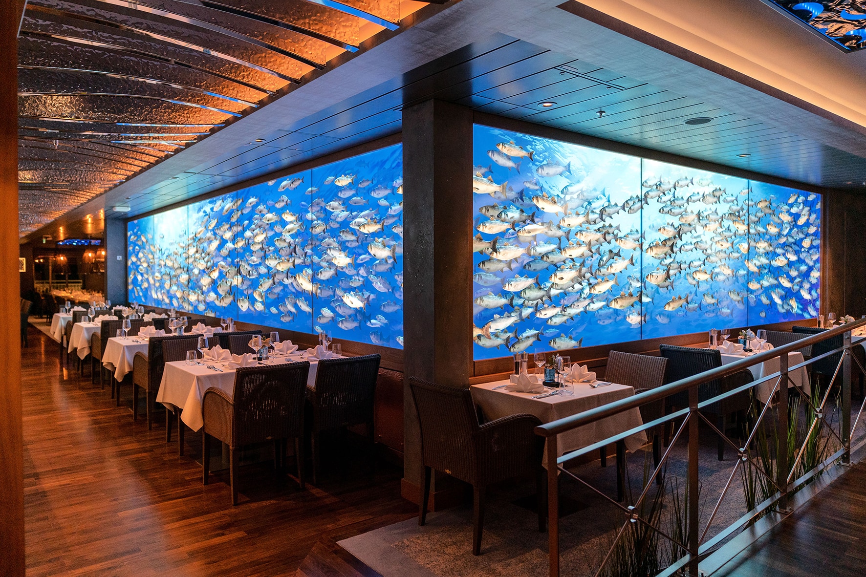 Ocean's Fischrestaurant an Bord der AIDAcosma