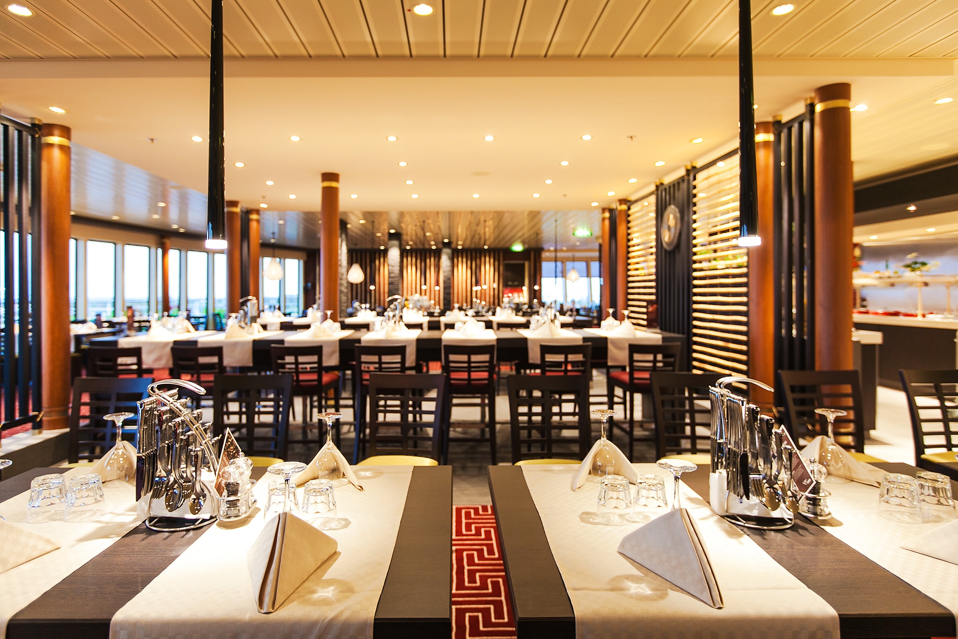 East Restaurant der AIDAstella, AIDAsol, AIDAmar und AIDAblu