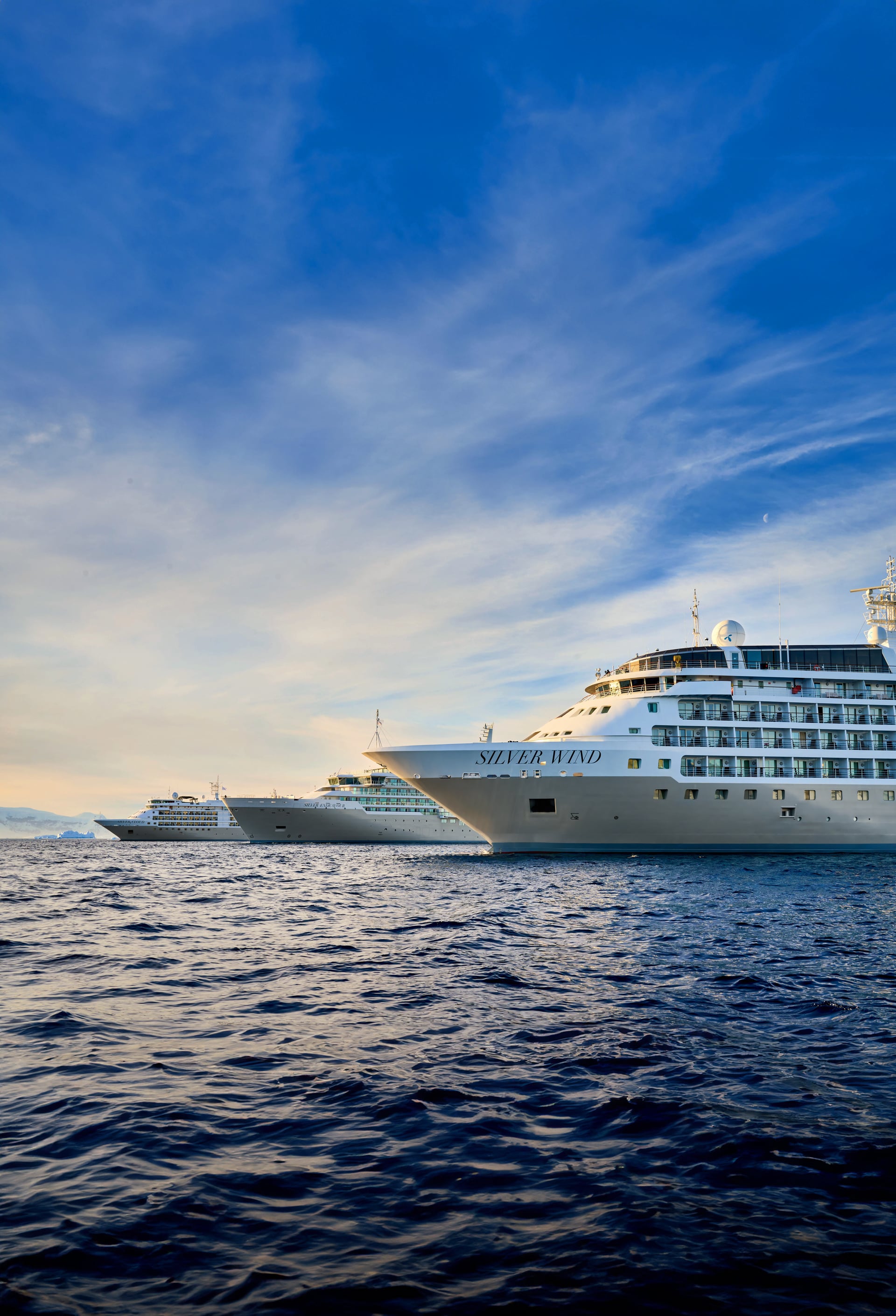 Silver Dawn auf See