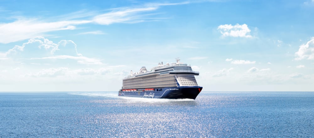 Mein Schiff 2 auf See