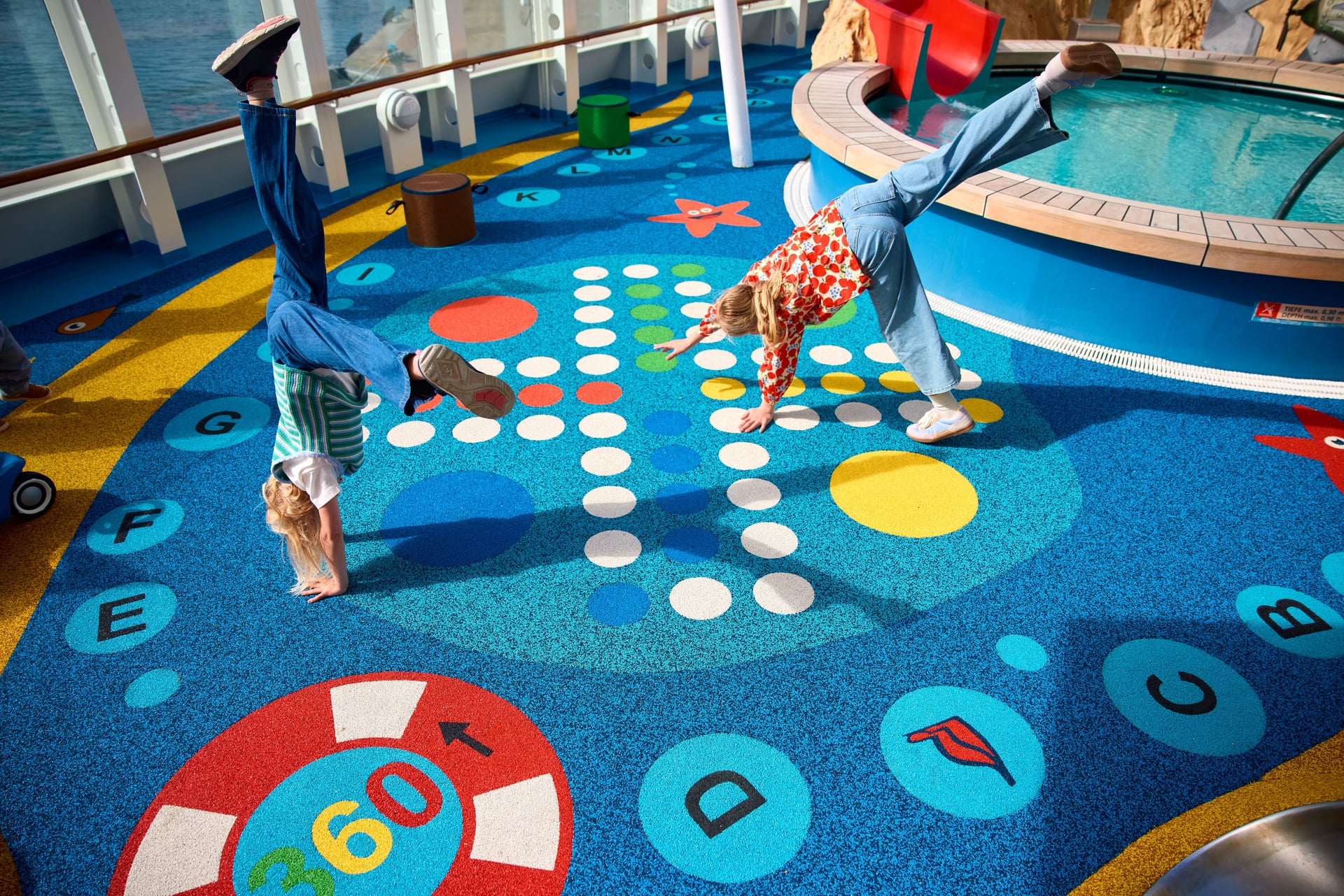 Kidsbereich auf dem Schwesterschiff AIDAdiva