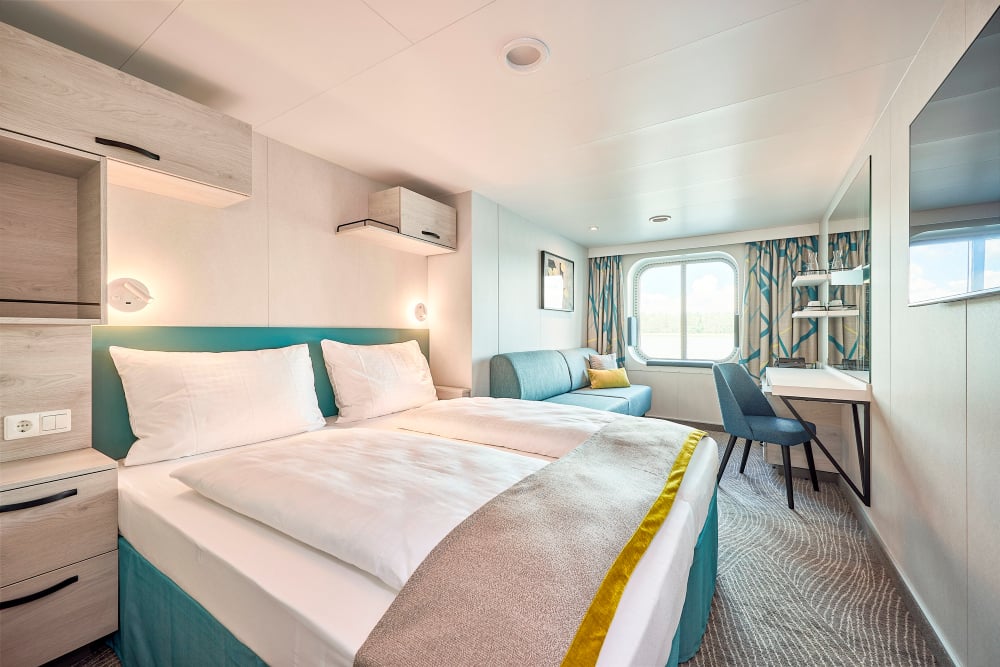 Außenkabine der Mein Schiff 7
