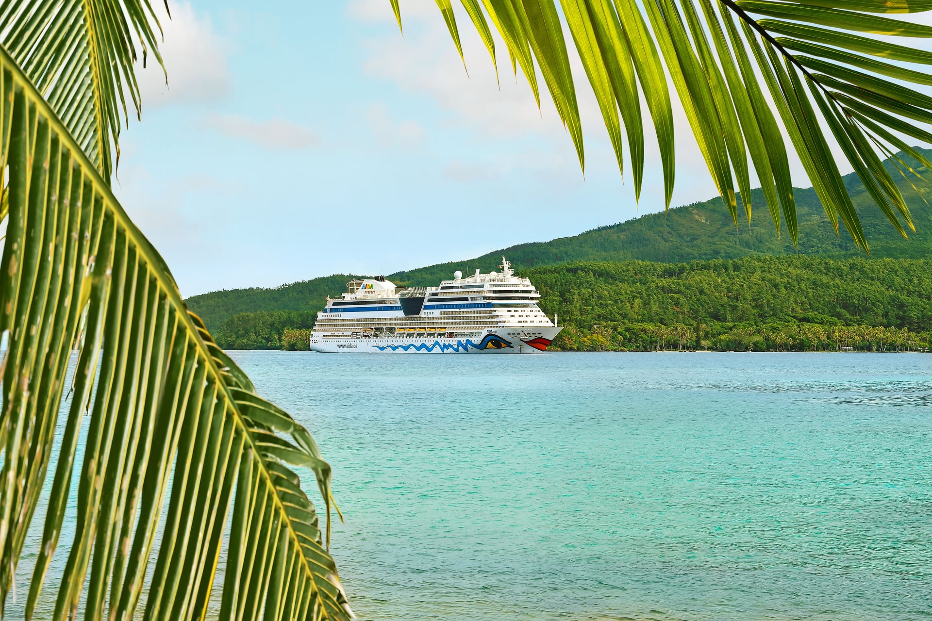 AIDAmar als baugleiches Schwesterschiff der AIDAblu