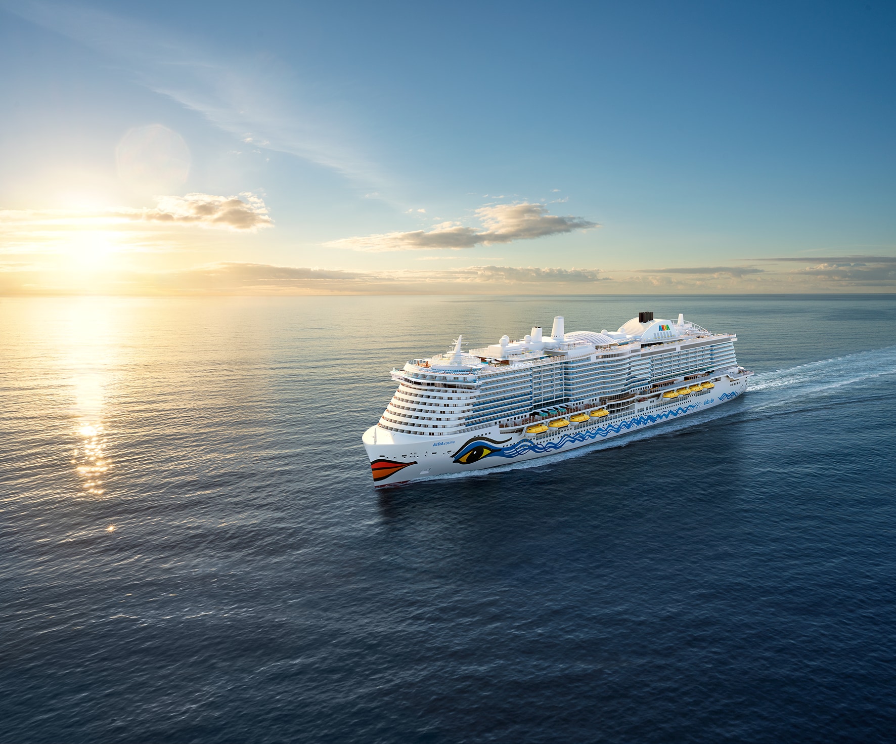 AIDAcosma als zweites Schiff der Helios-Klasse