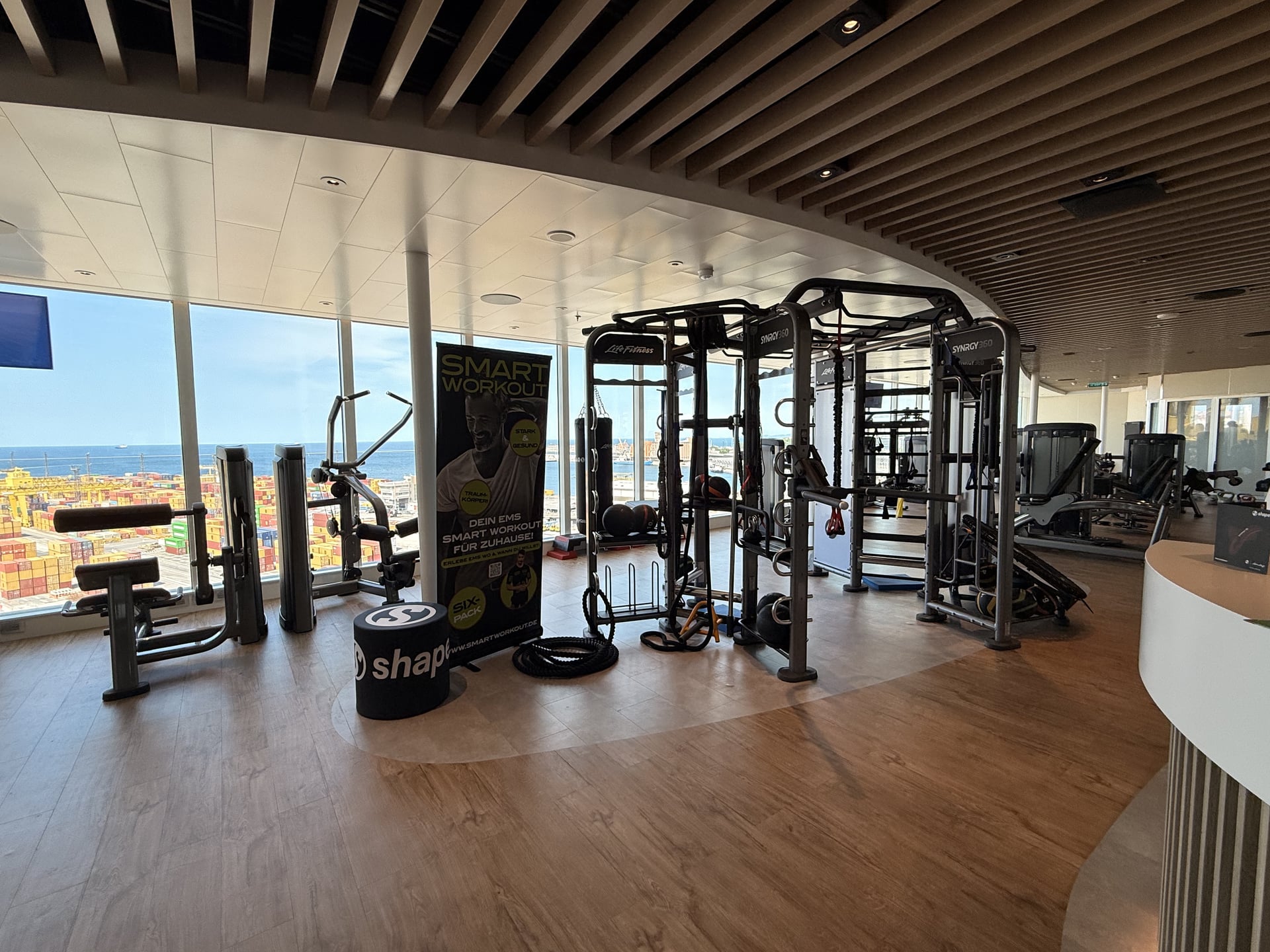 Fitnessbereich – Mein Schiff Flow