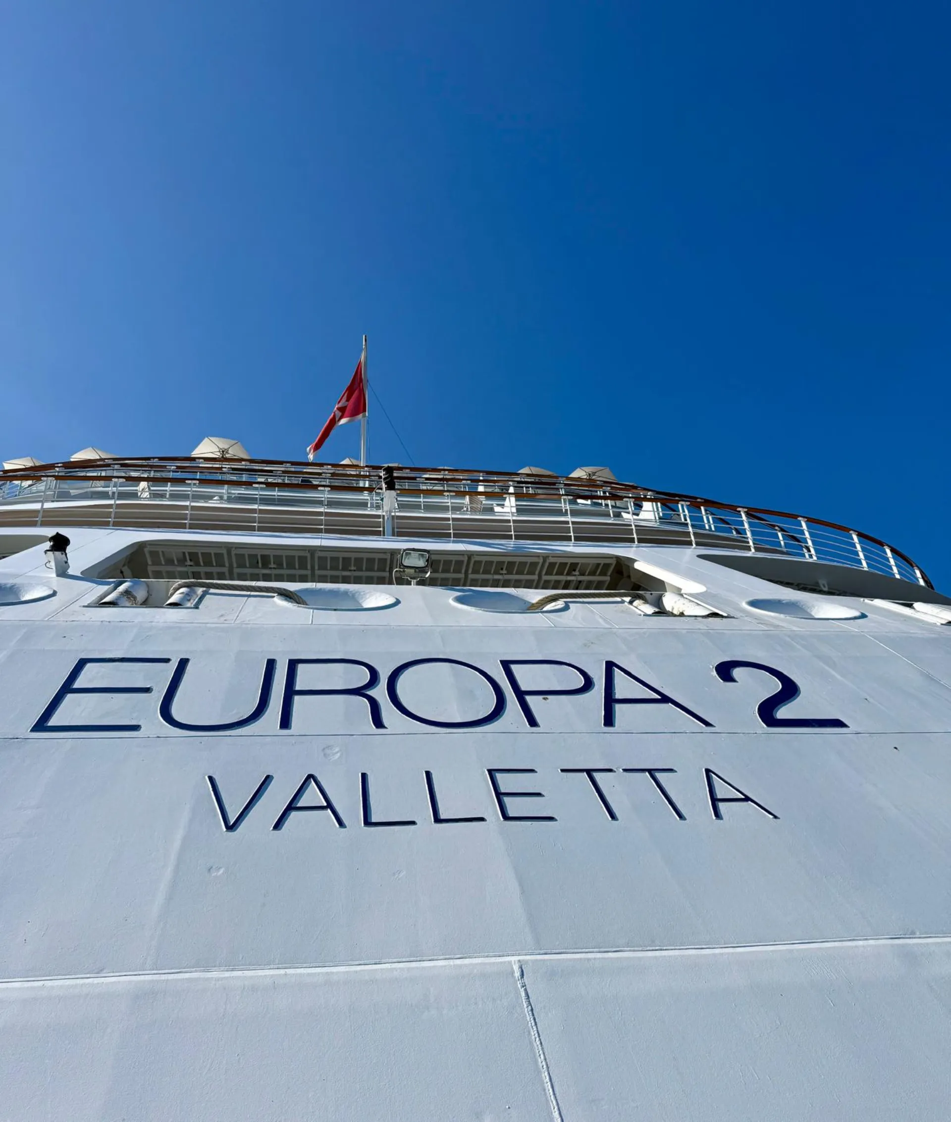 MS EUROPA 2 auf See