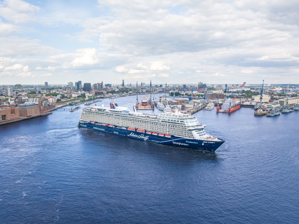 Mein Schiff 7 auf See