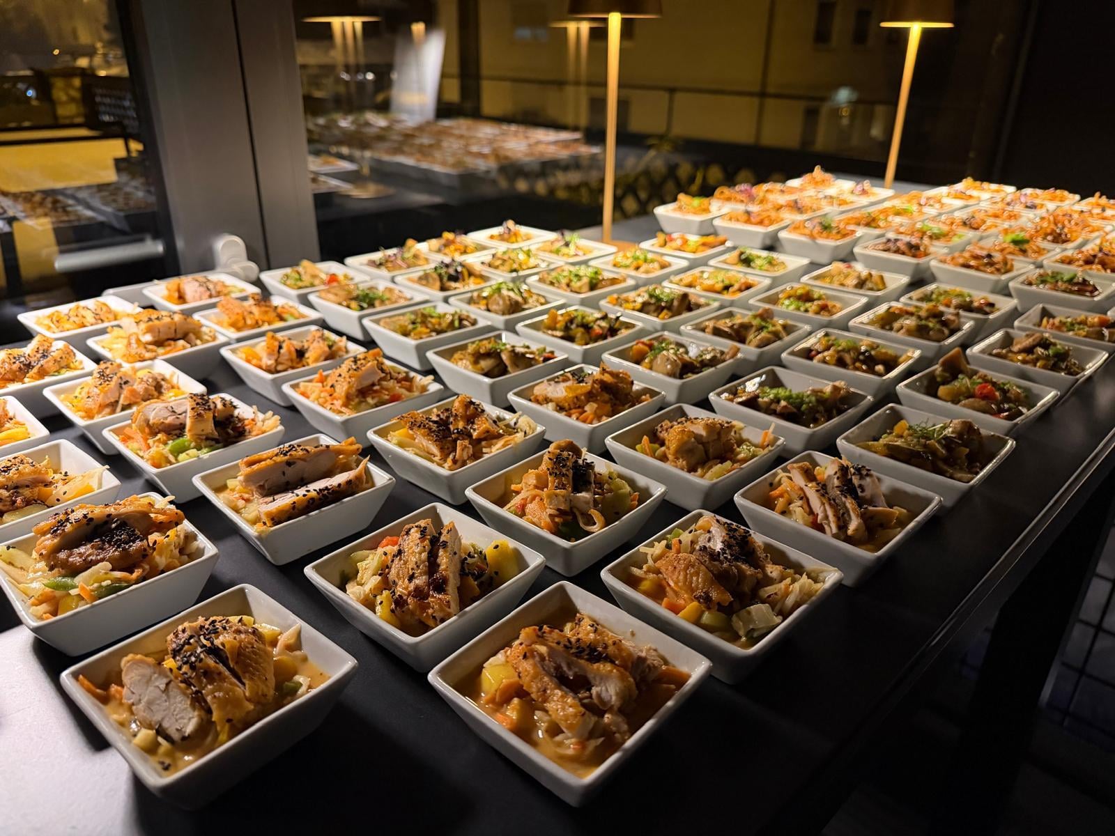 Flying Buffet mit Finger Food bei einer vergangenen Ocean Prestige Night